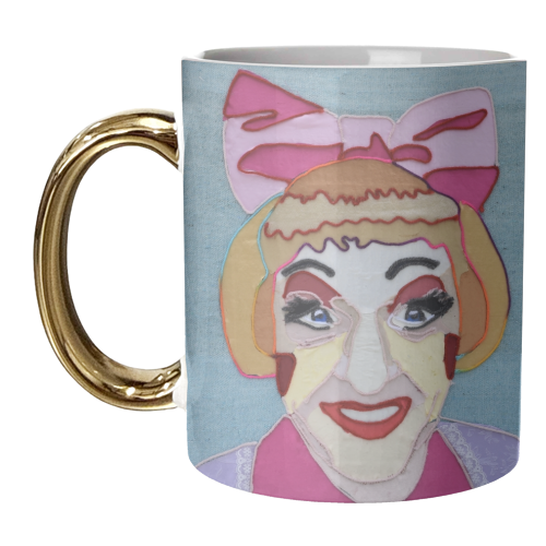 Grayson Perry - unique mug by Kirstie Taylor