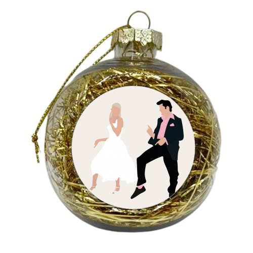 Grease Fan Art - xmas bauble by Move Studio