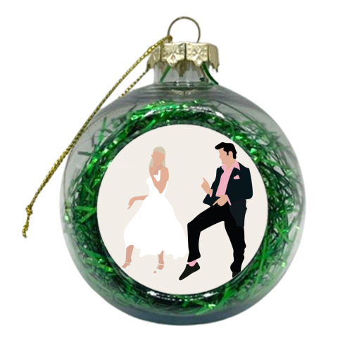 Grease Fan Art - xmas bauble by Move Studio