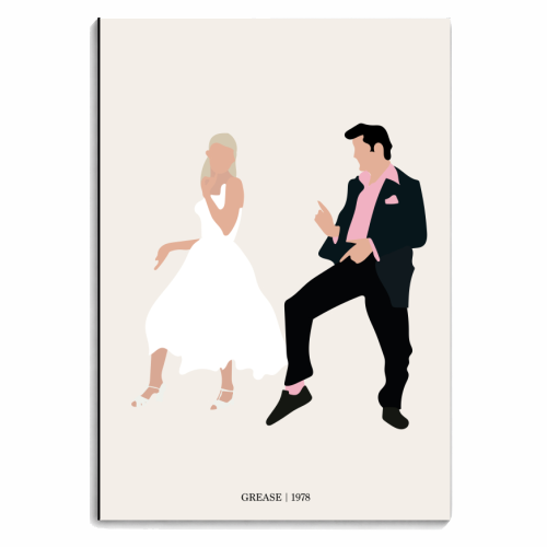 Grease Fan Art - personalised A4, A5, A6 notebook by Move Studio