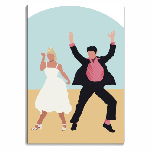Grease is the word - personalised A4, A5, A6 notebook by Giddy Kipper