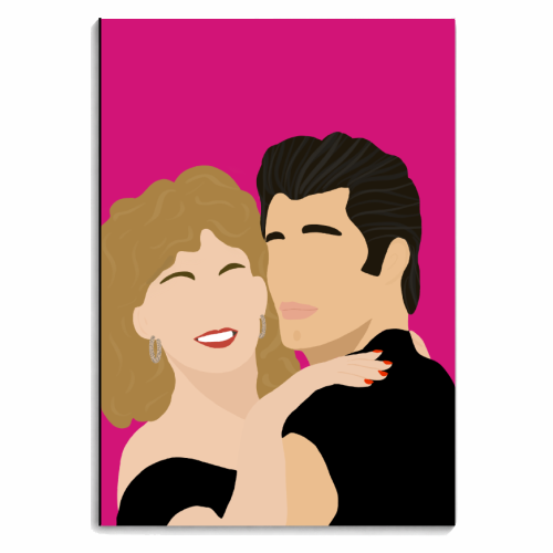 Grease - personalised A4, A5, A6 notebook by Rock and Rose Creative