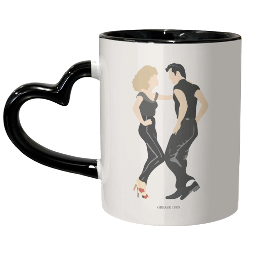 Grease - unique mug by Move Studio