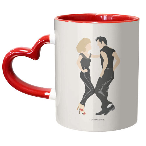 Grease - unique mug by Move Studio