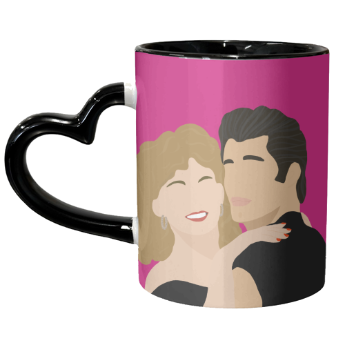 Grease - unique mug by Rock and Rose Creative