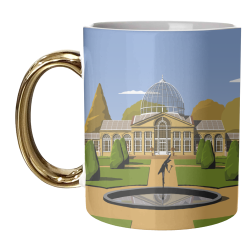 Great Conservatory, Syon House - unique mug by Richard O'Neill