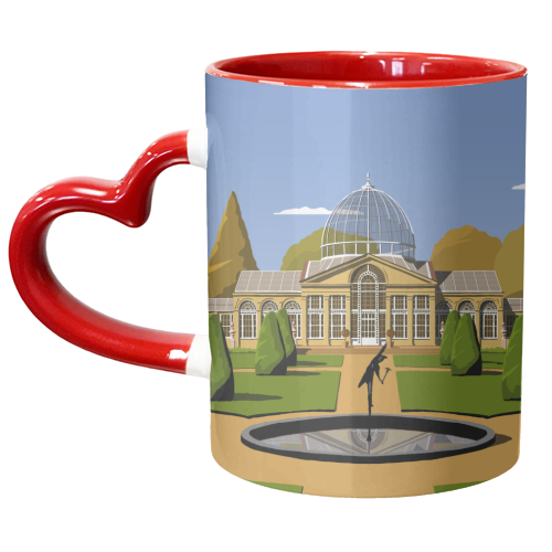 Great Conservatory, Syon House - unique mug by Richard O'Neill