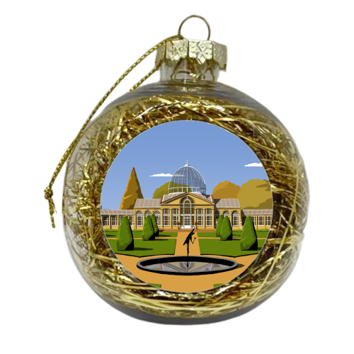 Great Conservatory, Syon House - xmas bauble by Richard O'Neill
