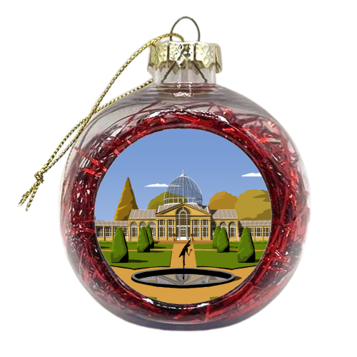 Great Conservatory, Syon House - xmas bauble by Richard O'Neill
