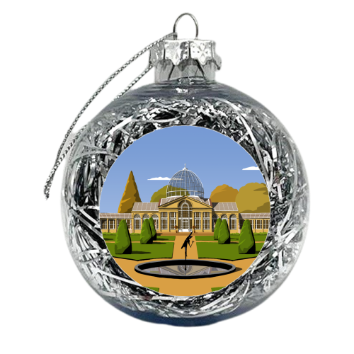 Great Conservatory, Syon House - xmas bauble by Richard O'Neill