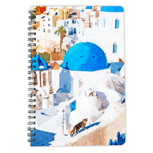 Greek Goddess - personalised A4, A5, A6 notebook by Uma Prabhakar Gokhale