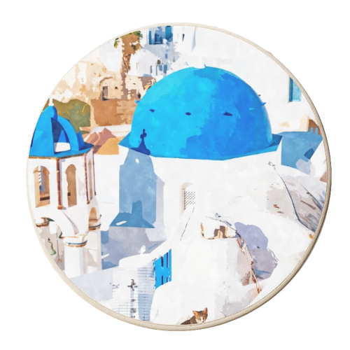 Greek Goddess - personalised beer coaster by Uma Prabhakar Gokhale