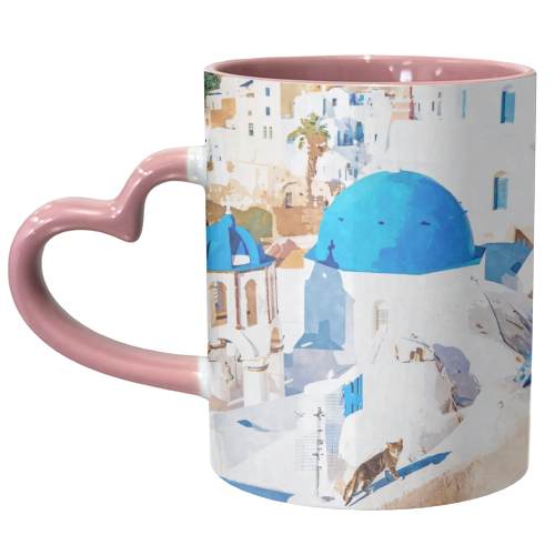 Greek Goddess - unique mug by Uma Prabhakar Gokhale