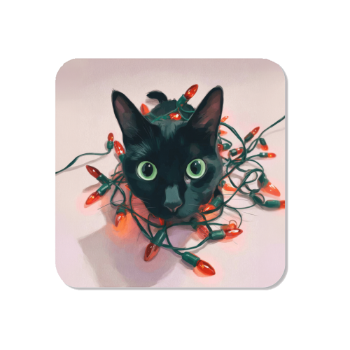 Green eyes, red lamps - Magnet by DejaReve