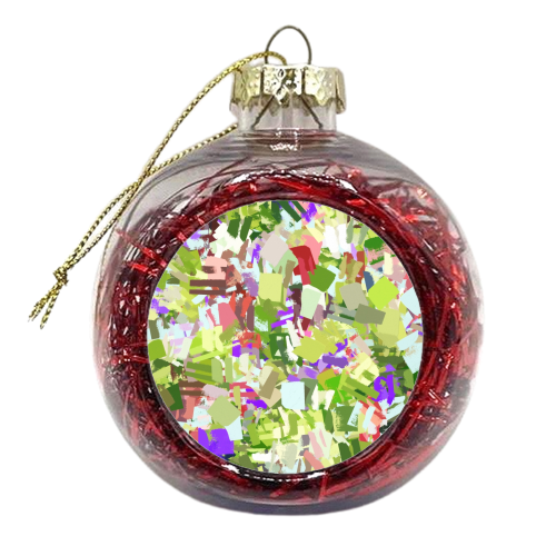 Green Freshness - xmas bauble by Uma Prabhakar Gokhale
