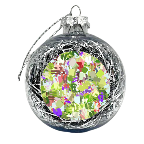 Green Freshness - xmas bauble by Uma Prabhakar Gokhale