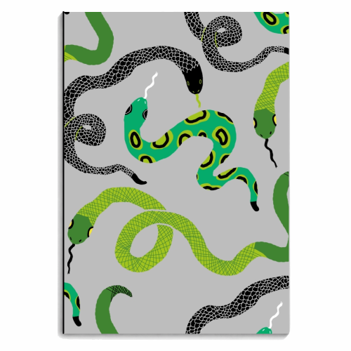 Green Sneaks - personalised A4, A5, A6 notebook by Ezra W. Smith