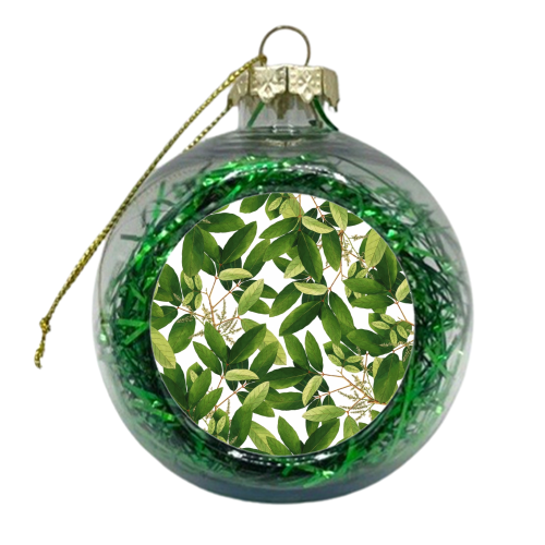 Greenery - xmas bauble by Uma Prabhakar Gokhale