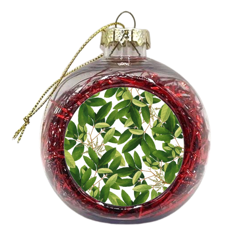 Greenery - xmas bauble by Uma Prabhakar Gokhale
