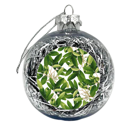 Greenery - xmas bauble by Uma Prabhakar Gokhale