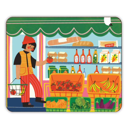 Greengrocers - designer placemat by AbiGoLucky