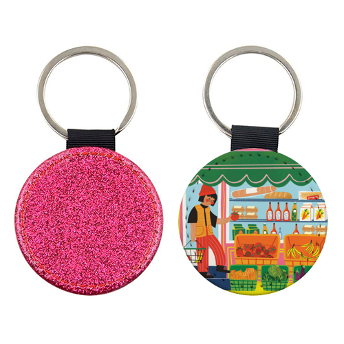 Greengrocers - keyring by AbiGoLucky