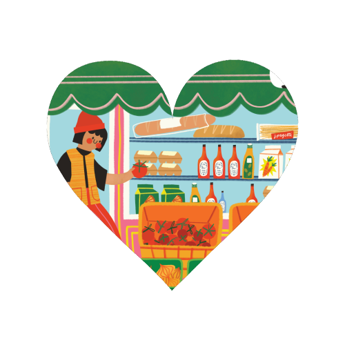 Greengrocers - Magnet by AbiGoLucky