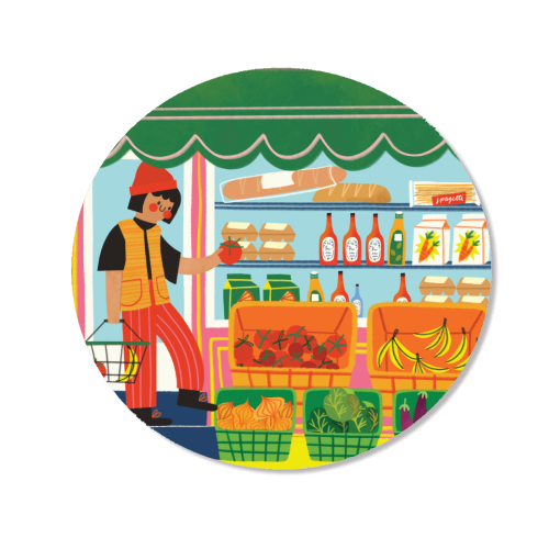 Greengrocers - Magnet by AbiGoLucky