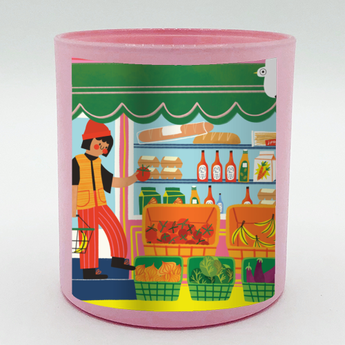 Greengrocers - scented candle by AbiGoLucky