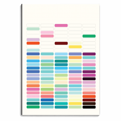 Gridlock - personalised A4, A5, A6 notebook by Brita Ingebrigtsen