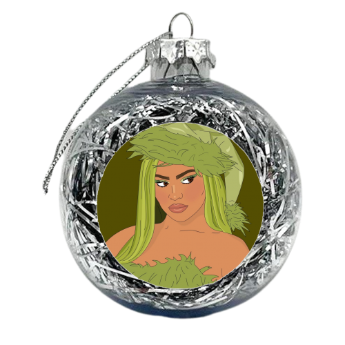 Grinch - xmas bauble by Kitty & Rex Designs