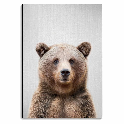 Grizzly Bear - personalised A4, A5, A6 notebook by Gal Design