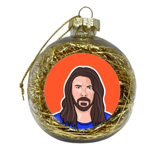 Groovy Grohl - xmas bauble by Eloise
