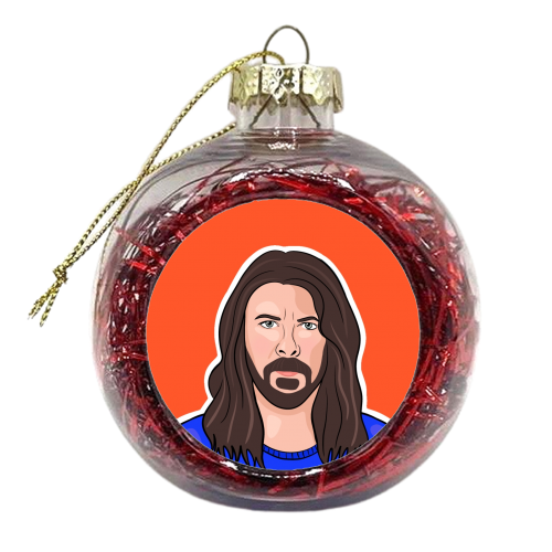 Groovy Grohl - xmas bauble by Eloise