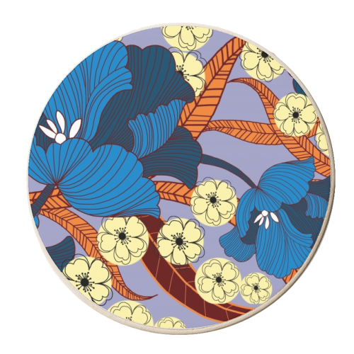 Groovy - personalised beer coaster by ainsley wilson