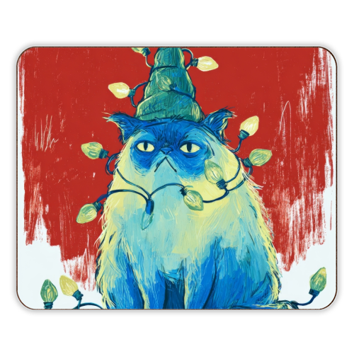 Grumpy Cristmas - designer placemat by DejaReve