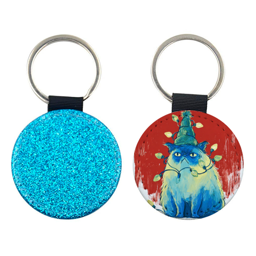 Grumpy Cristmas - keyring by DejaReve