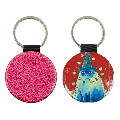 Grumpy Cristmas - keyring by DejaReve