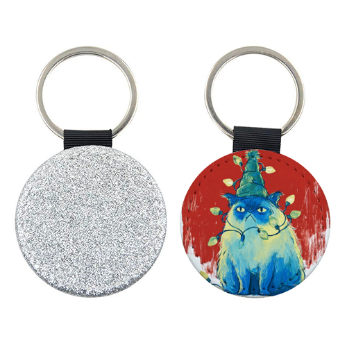 Grumpy Cristmas - keyring by DejaReve
