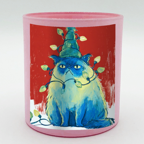 Grumpy Cristmas - scented candle by DejaReve