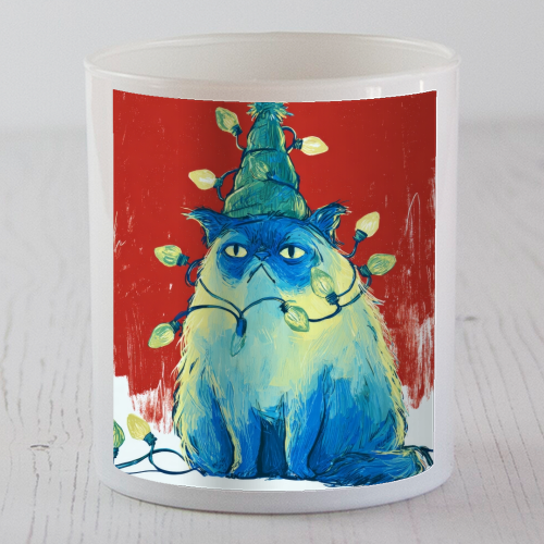 Grumpy Cristmas - scented candle by DejaReve