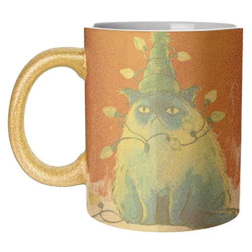 Grumpy Cristmas - unique mug by DejaReve