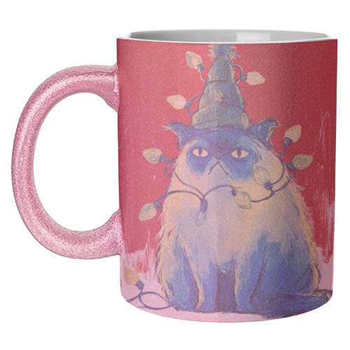 Grumpy Cristmas - unique mug by DejaReve