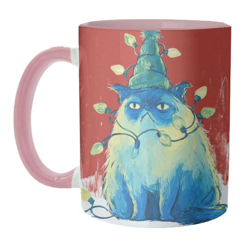 Grumpy Cristmas - unique mug by DejaReve