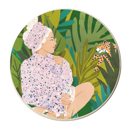 Guardian Angel - personalised beer coaster by Uma Prabhakar Gokhale