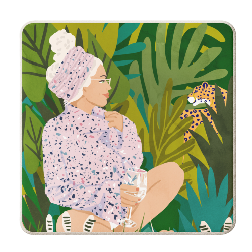 Guardian Angel - personalised beer coaster by Uma Prabhakar Gokhale