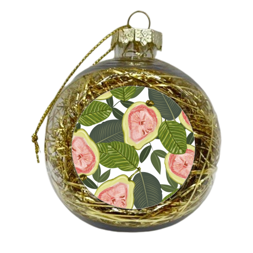Guava - xmas bauble by Uma Prabhakar Gokhale