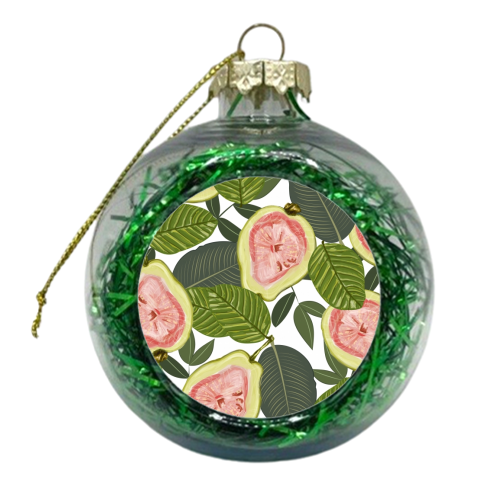 Guava - xmas bauble by Uma Prabhakar Gokhale