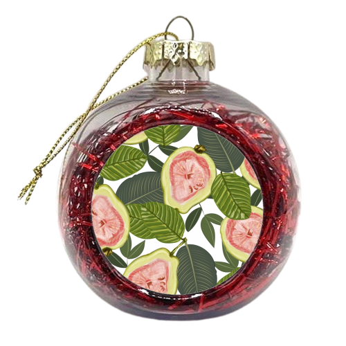 Guava - xmas bauble by Uma Prabhakar Gokhale