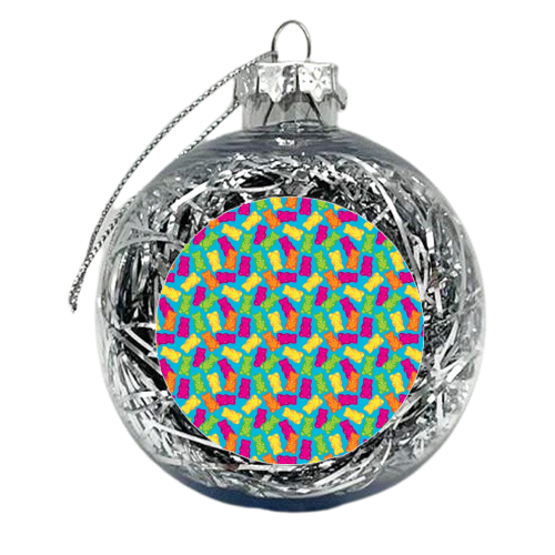 Gummy Bears - xmas bauble by Vicky Day